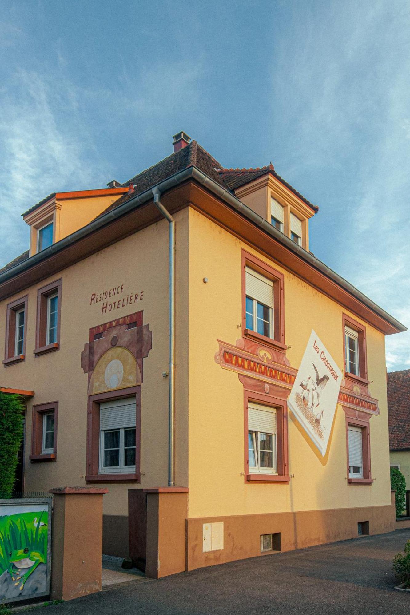 Residence Les Cigogneaux 오스트하임 외부 사진